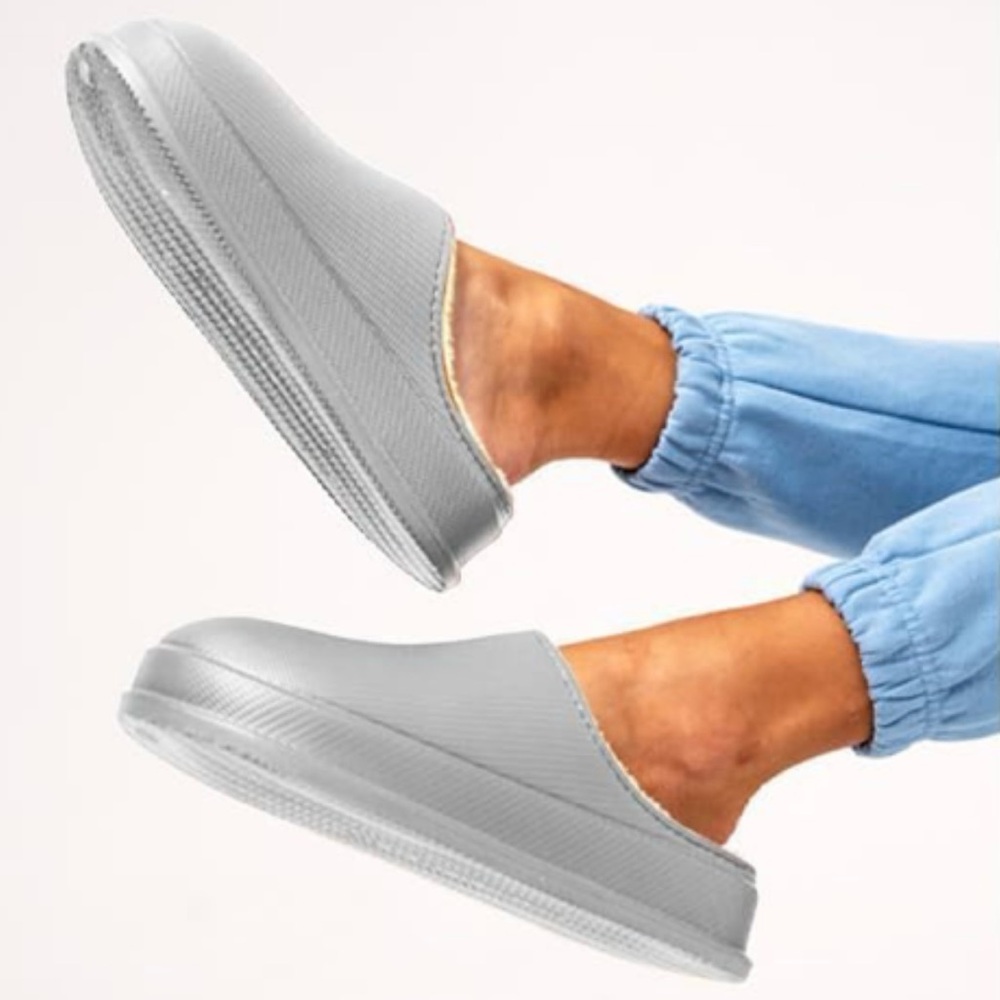 Cloud Slides Unisex Gray Slides Size 36/37